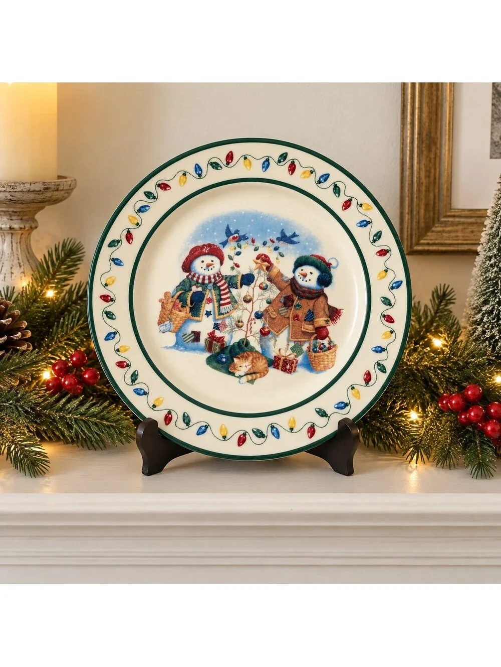 Longaberger Flurry Snowball Christmas 1999 Snowman 9